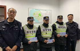 醉酒男打傷隊員  浦東分局親切慰問 ——陸家嘴項目隊員履職受傷受