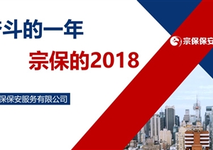 奮斗的一年，宗保的2018