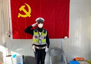 我是黨員，就應(yīng)該“戰(zhàn)疫”在一線 ——宗保公司參與疫情防控一線工