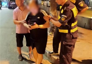 醉酒男子躺路邊 隊(duì)員守護(hù)助平安—浙江民泰駐良渚新城地鐵項(xiàng)目隊(duì)員