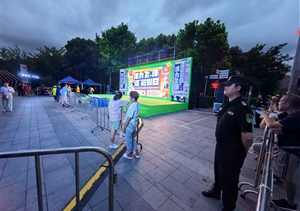 宗保公司助力完成2023年洋涇社區(qū)健身主題市集活動安保秩序維護(hù)任